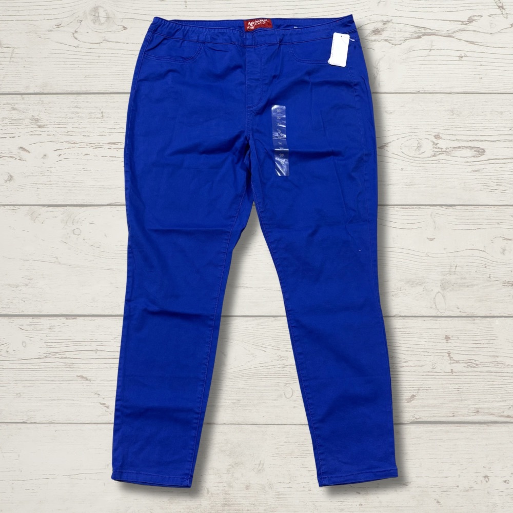 Arizona Jeans Co Blue Jegging Jeans Women’s Size 19 Stretch Skinny Pants NWT